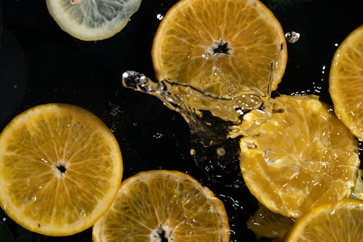 4. Lemon Water