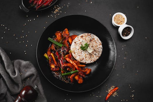 1. Leftover Rice Stir-fry