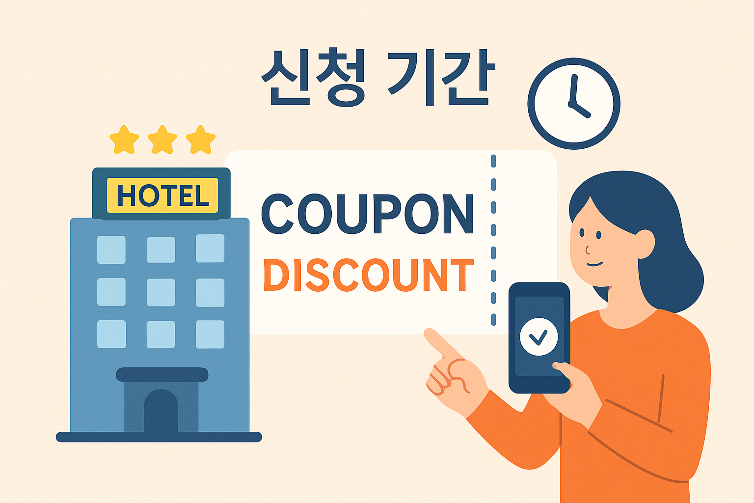 숙박 할인쿠폰 받는 방법