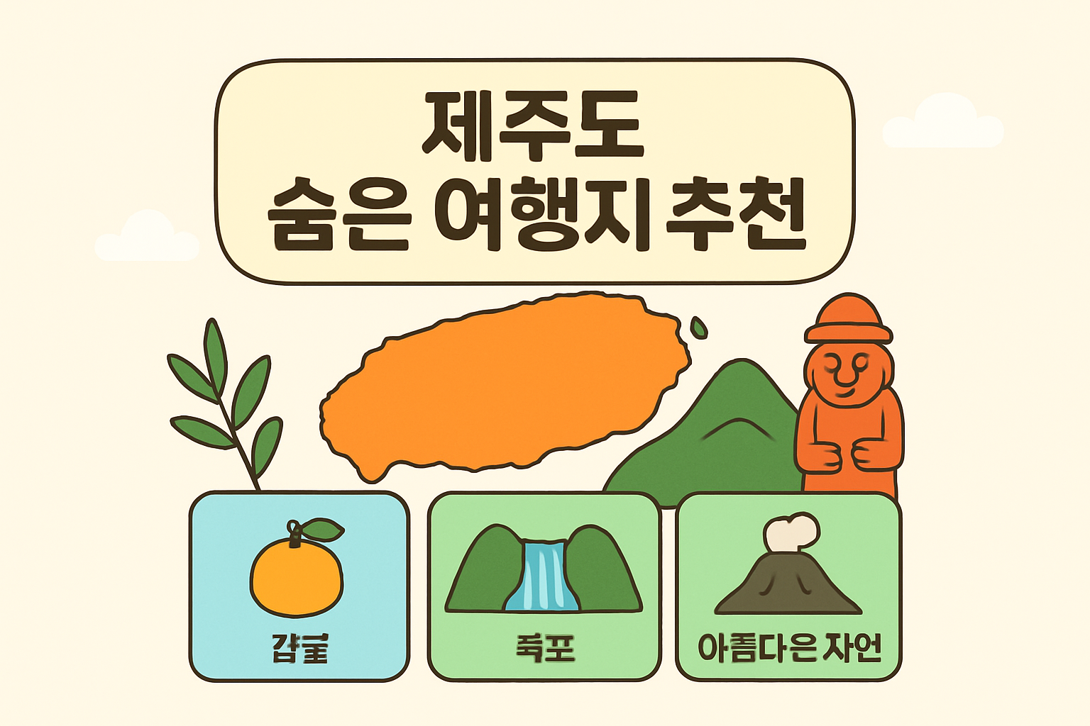제주도 숨은 여행지 추천