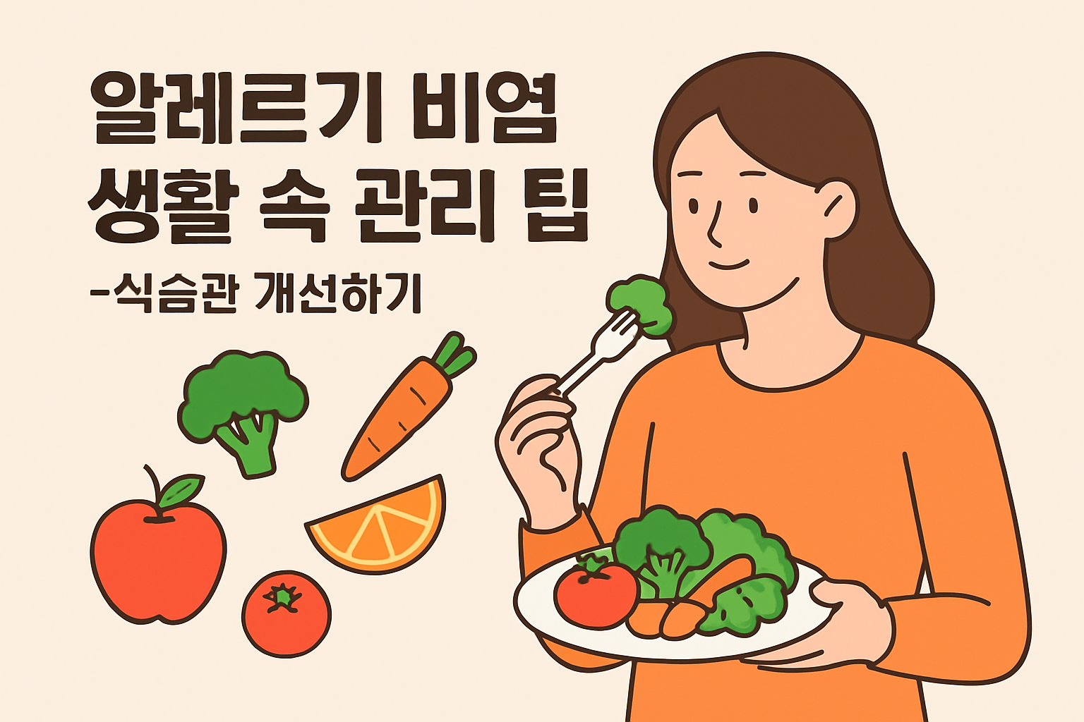 알레르기 비염 생활 속 관리 팁