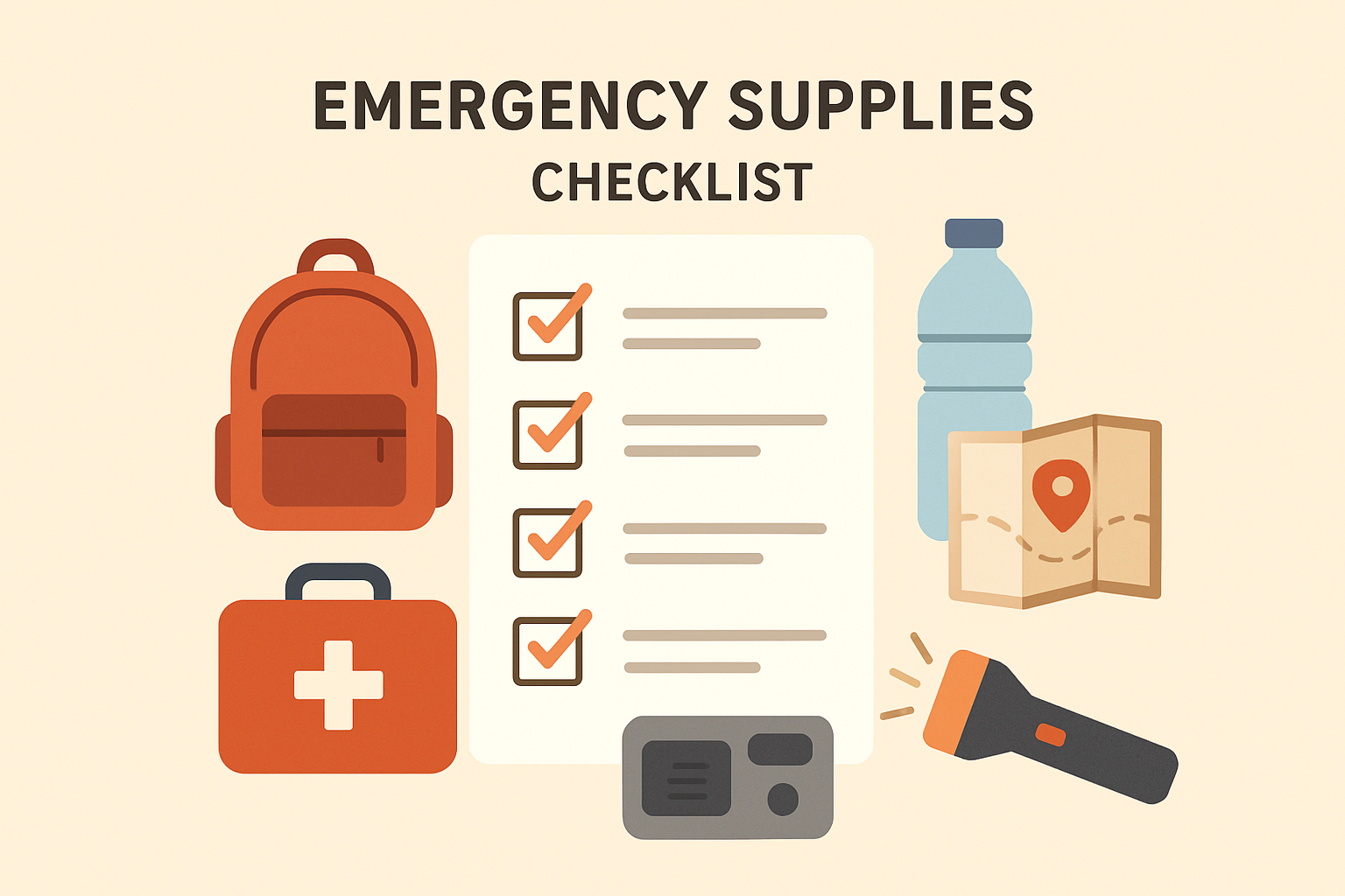 비상용품 리스트 필수 정리