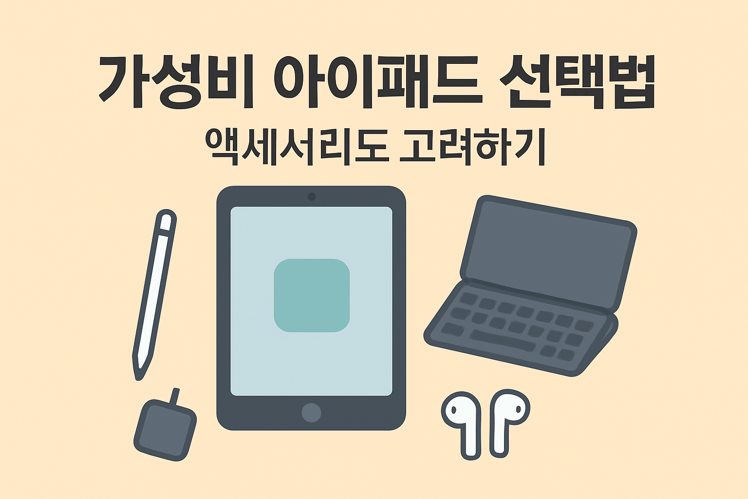 가성비 아이패드 선택법