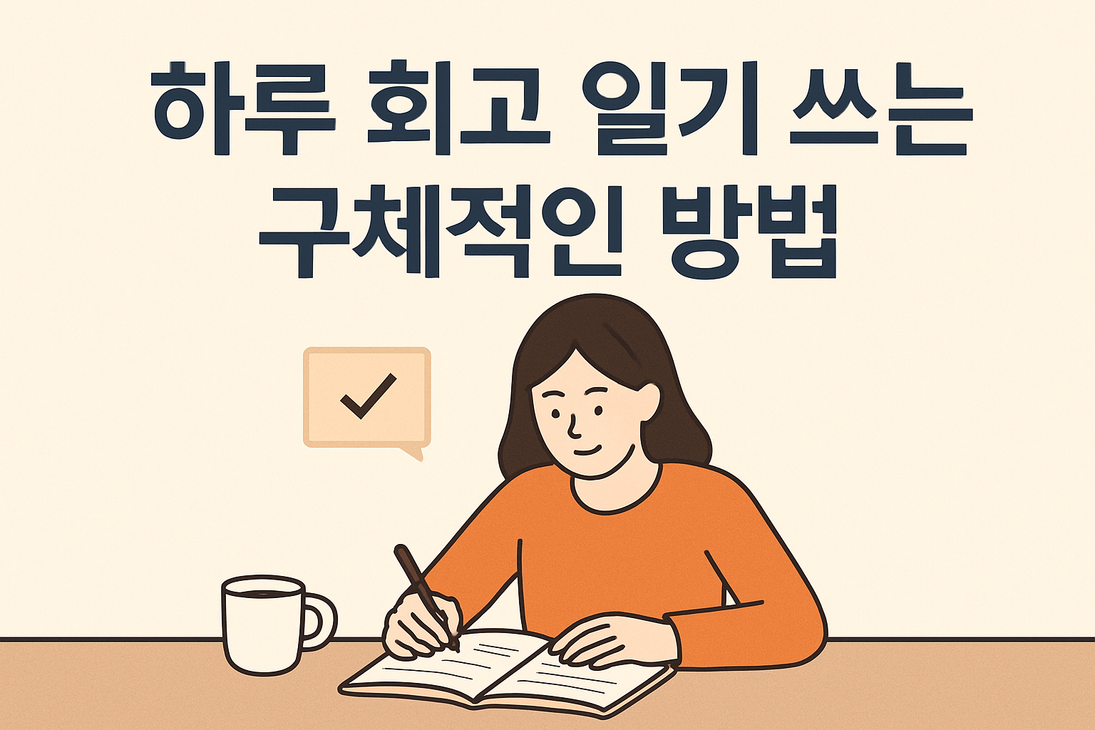 하루 회고 일기 쓰는 구체적인 방법