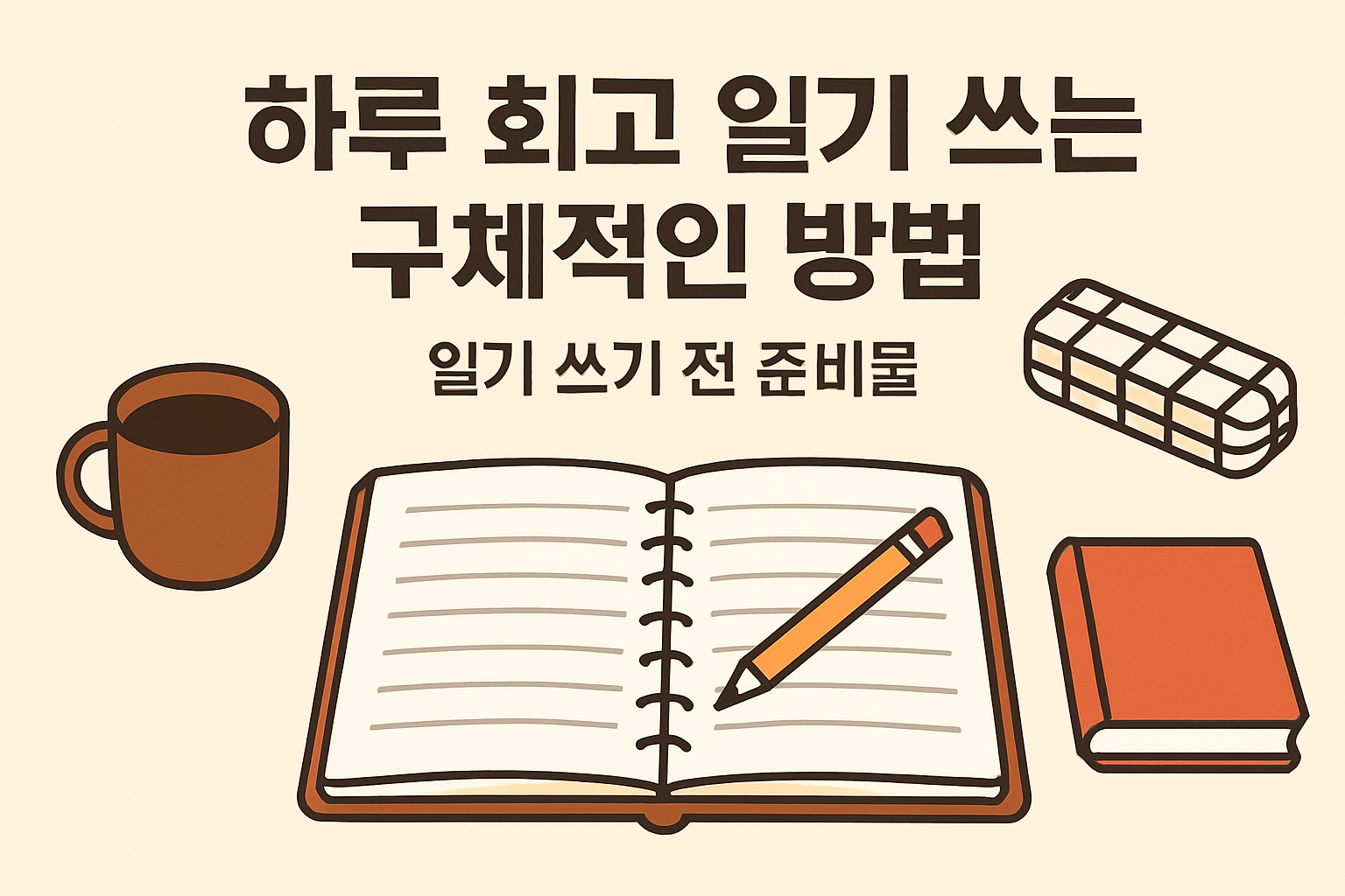 하루 회고 일기 쓰는 구체적인 방법