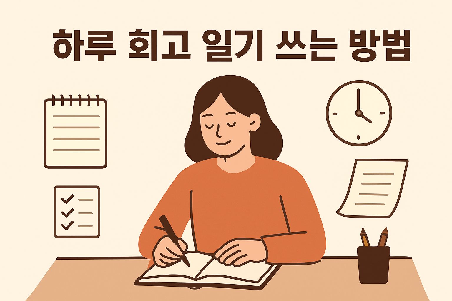 하루 회고 일기 쓰는 구체적인 방법