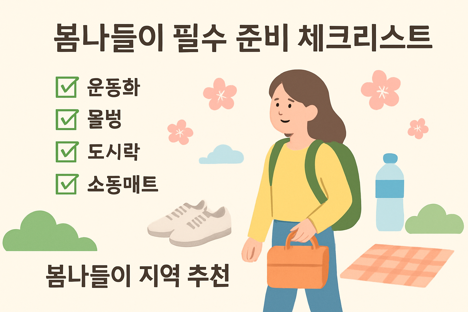 봄나들이 필수 준비 체크리스트