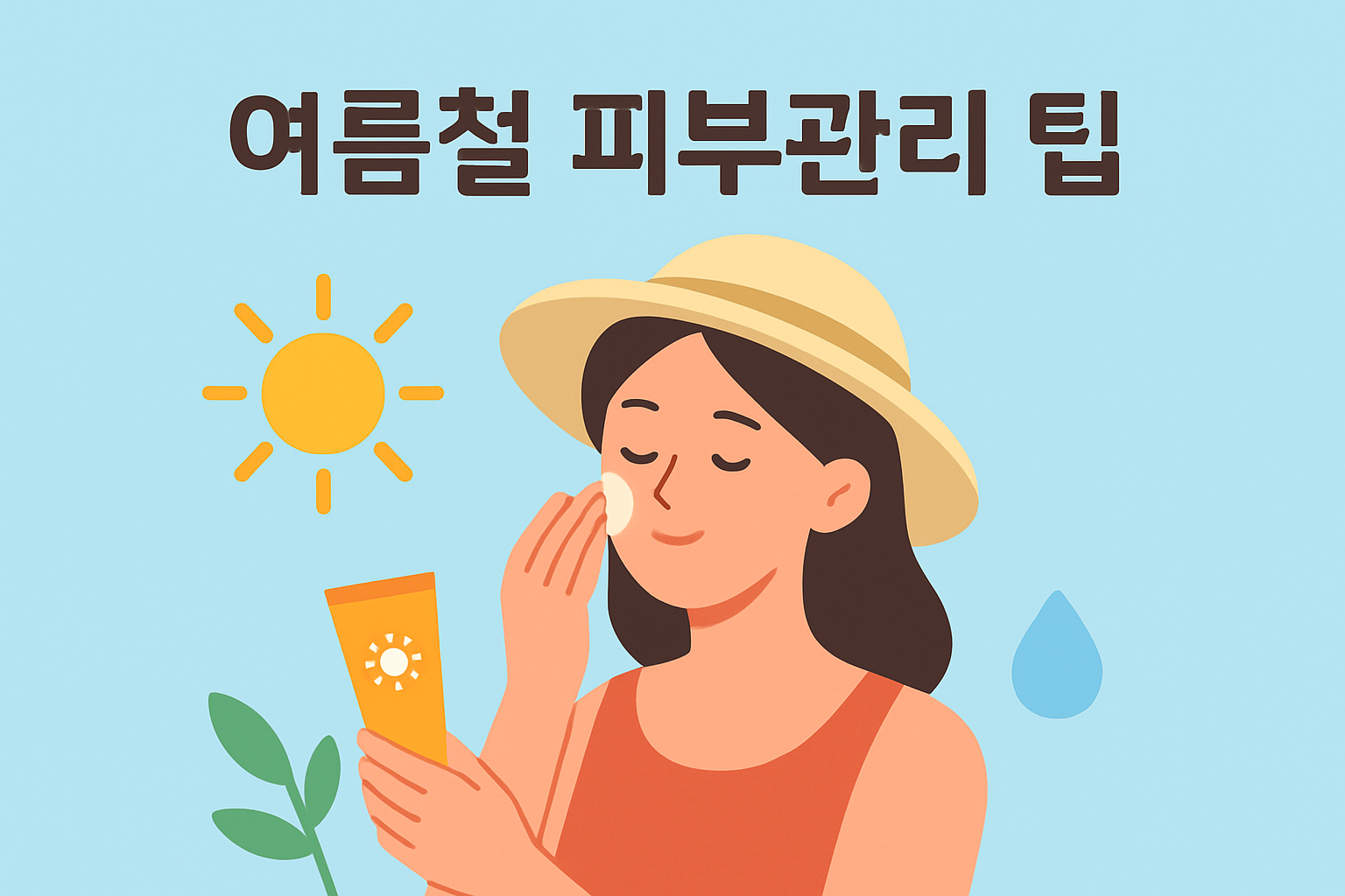 여름철 피부관리 팁
