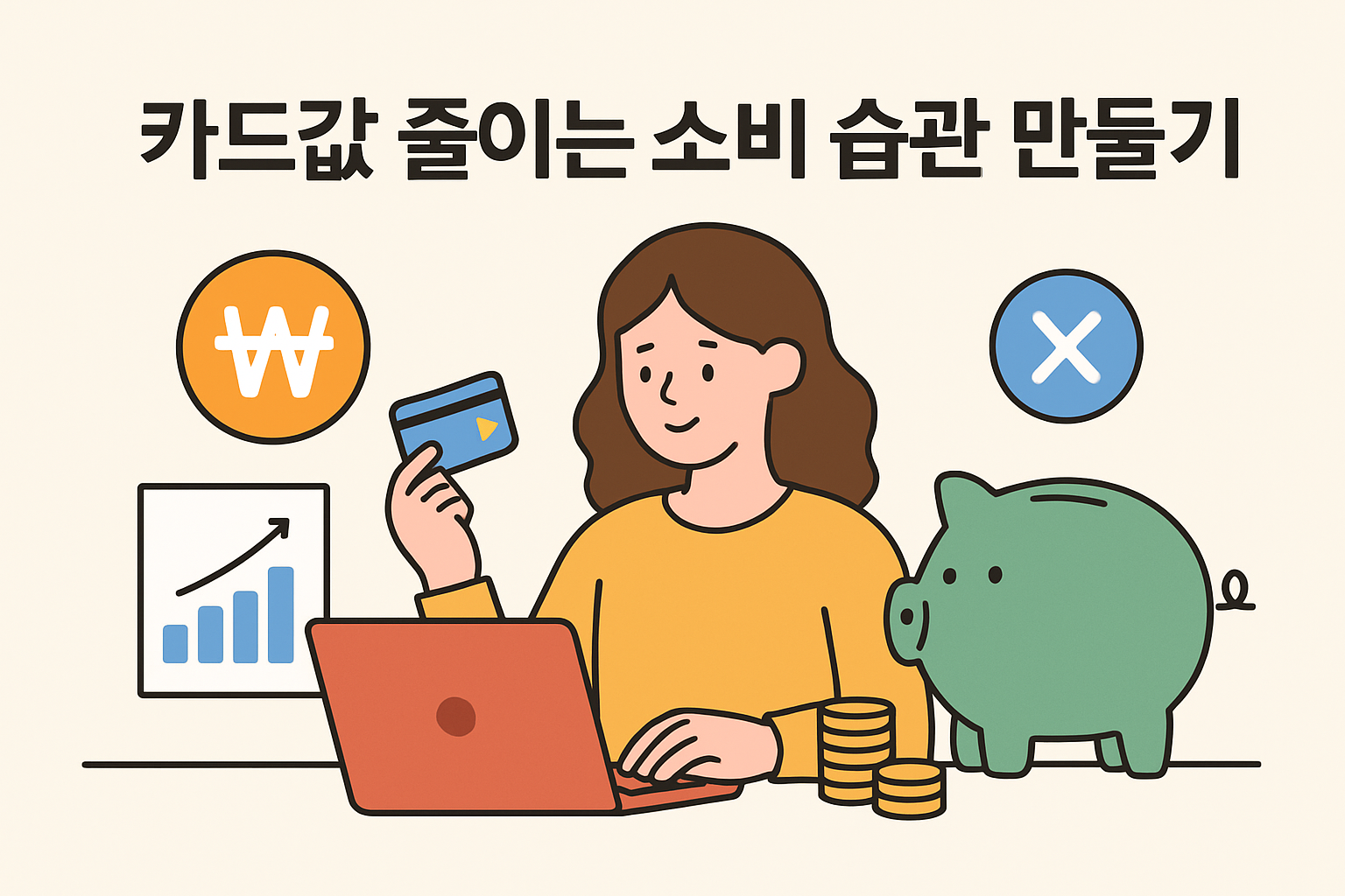 카드값 줄이는 소비 습관 만들기