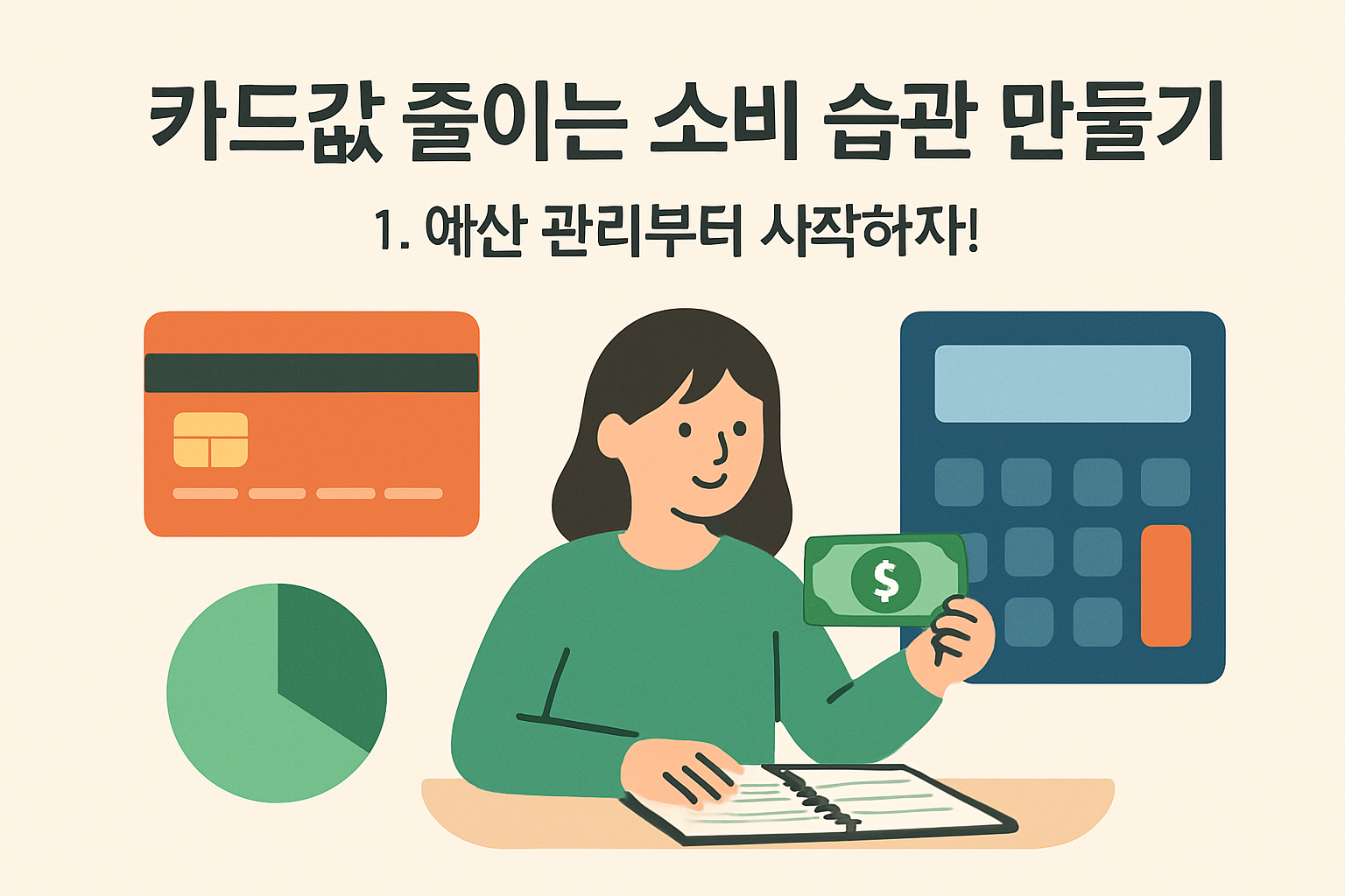 카드값 줄이는 소비 습관 만들기