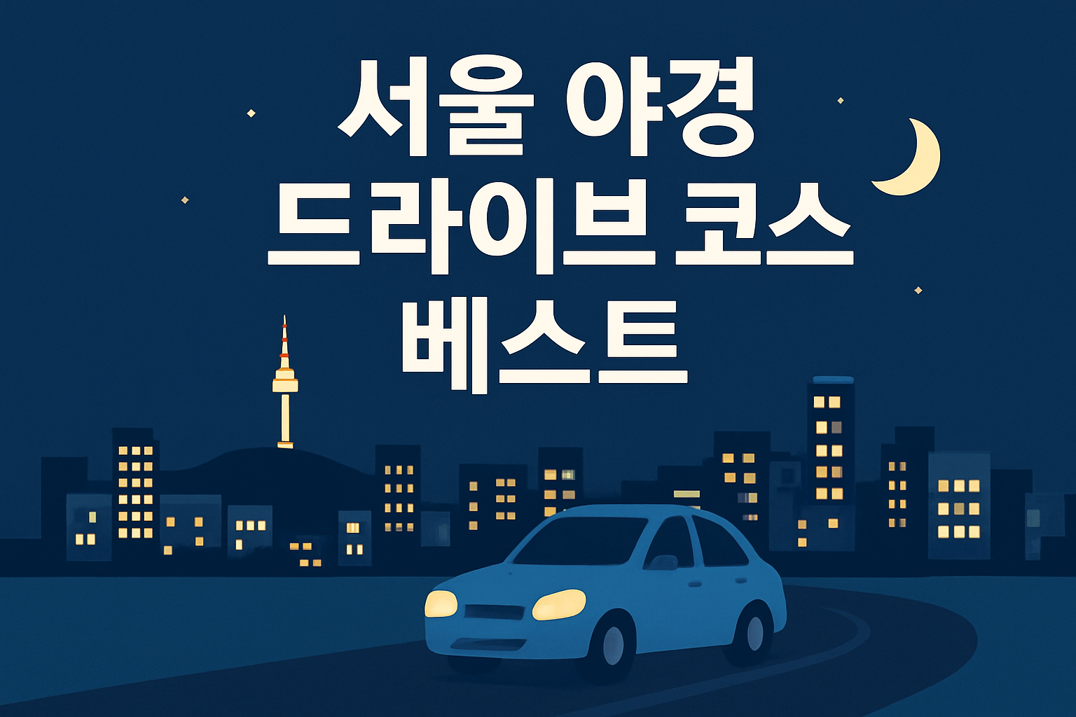 서울 야경 드라이브 코스 베스트
