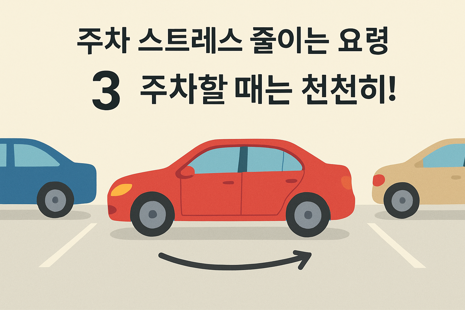 주차 스트레스 줄이는 요령 정리