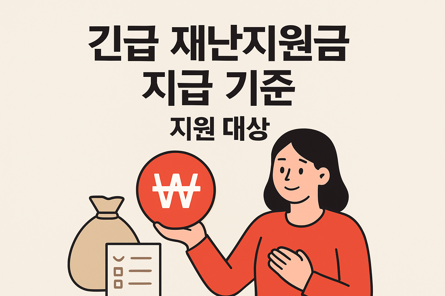 긴급 재난지원금 지급 기준