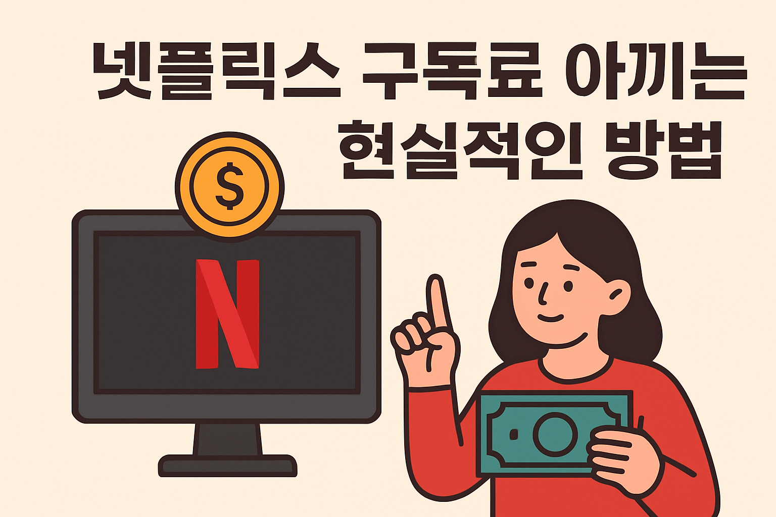 넷플릭스 구독료 아끼는 현실적인 방법