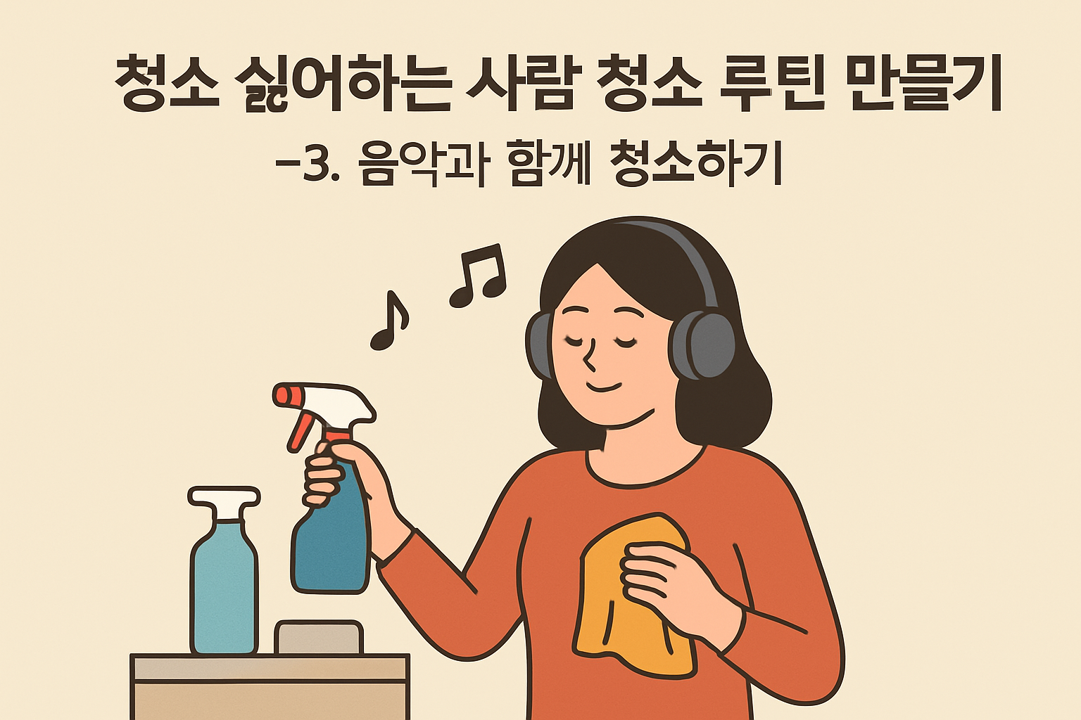 청소 싫어하는 사람 청소 루틴 만들기