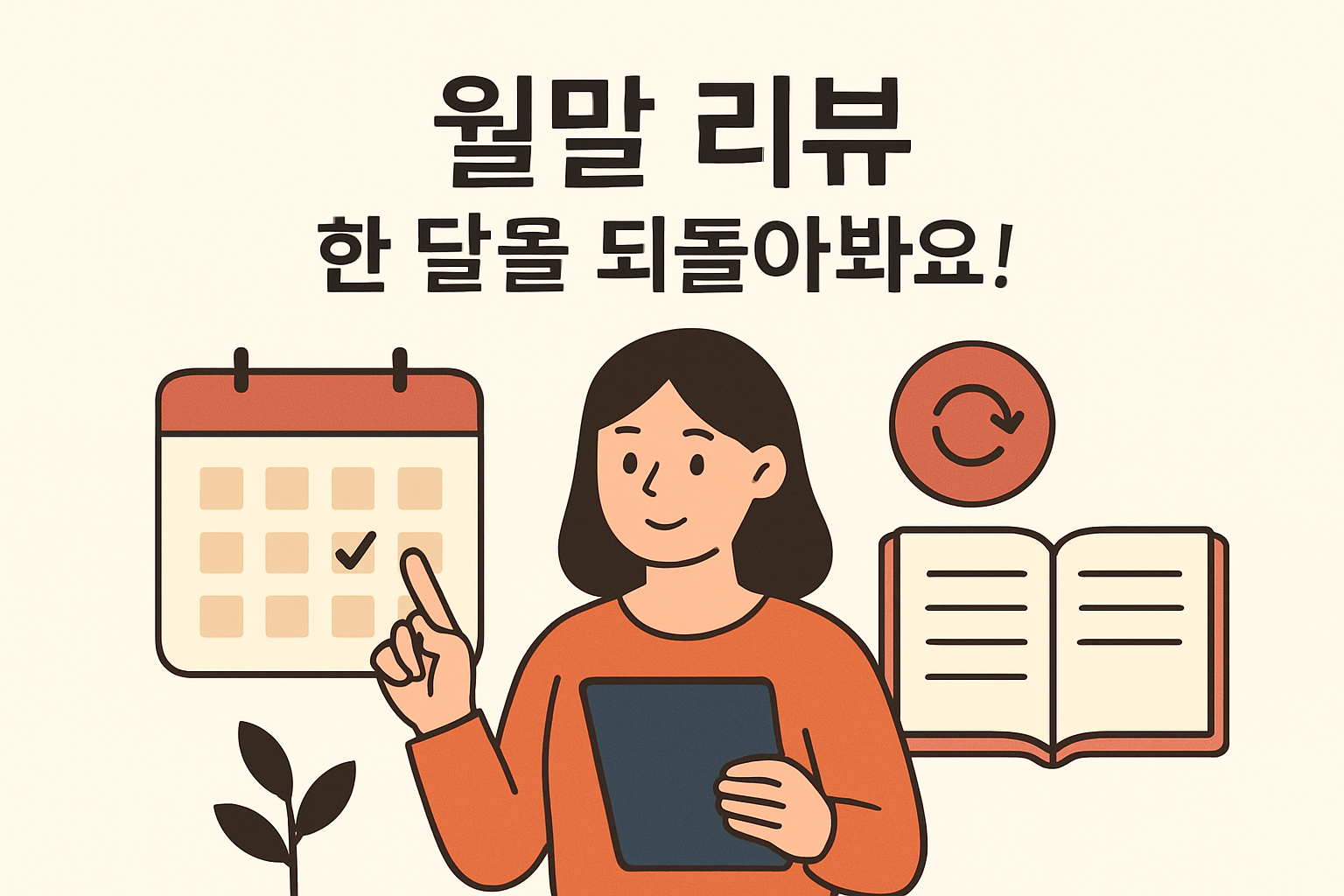 한 달 계획 세우고 점검하는 루틴