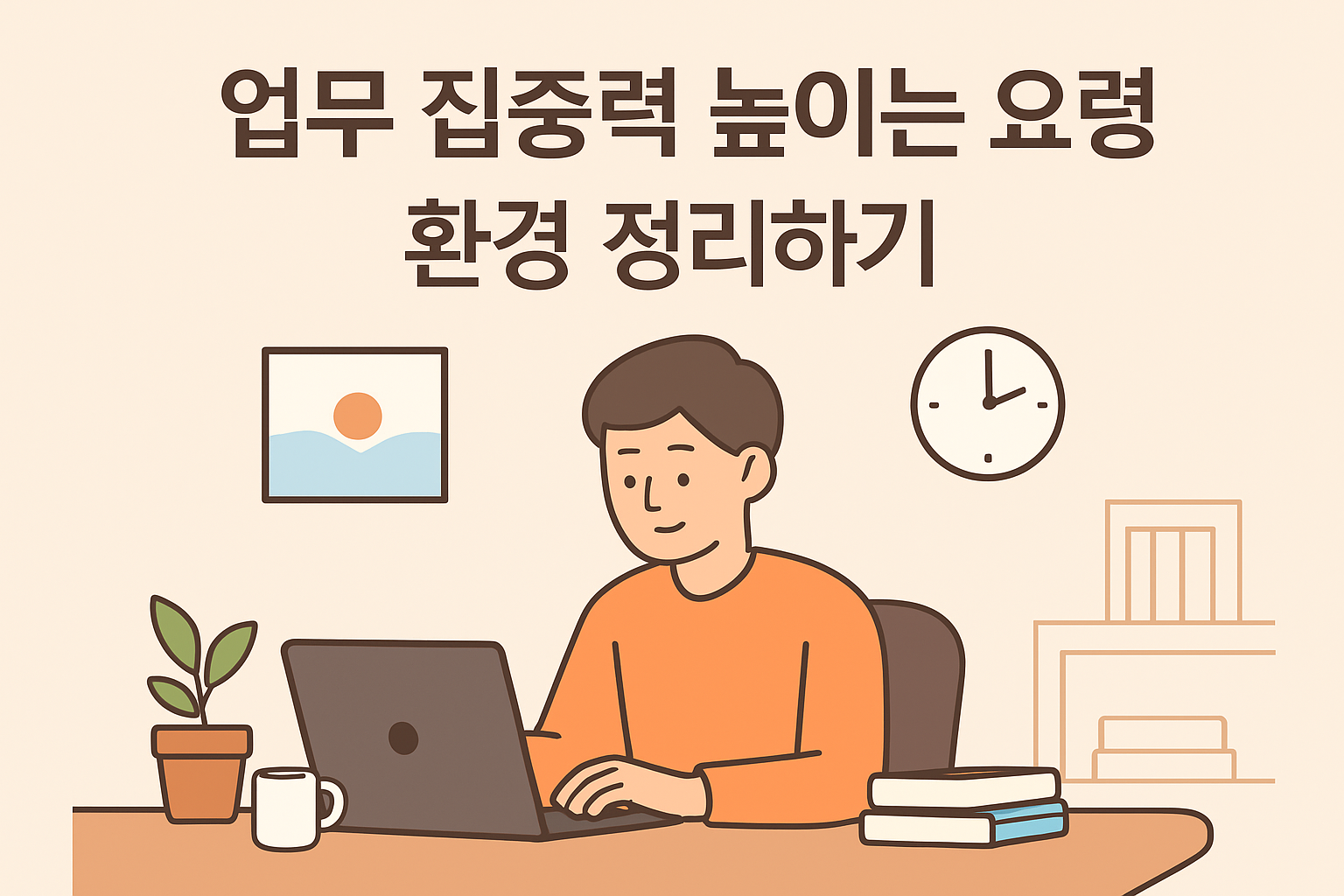 업무 집중력 높이는 요령