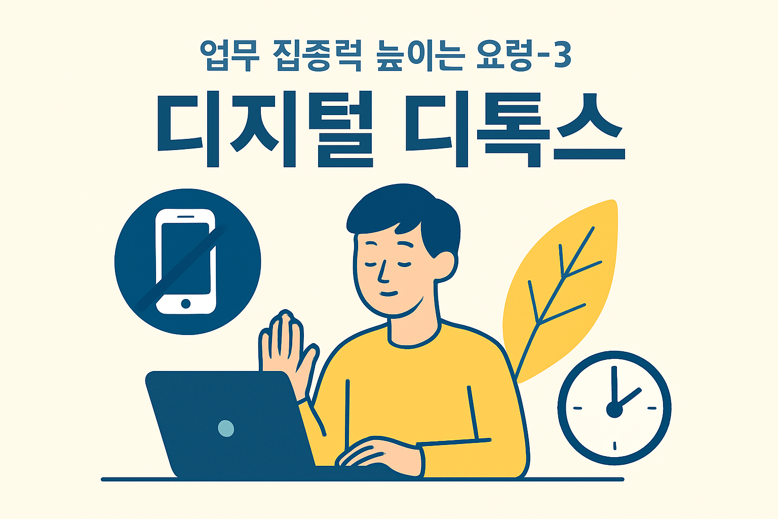 업무 집중력 높이는 요령