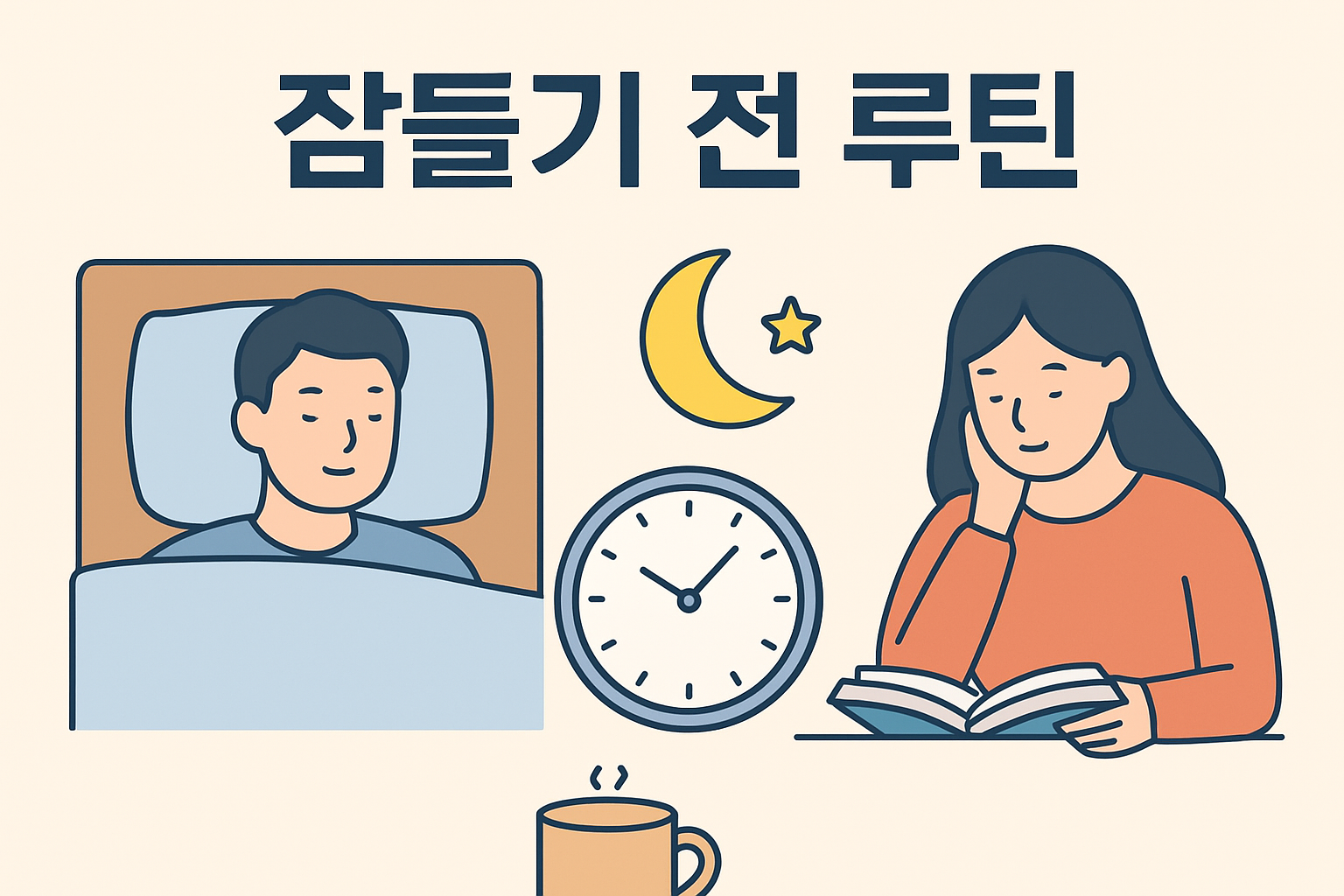 잠 안 올 때 수면 루틴 만드는 법