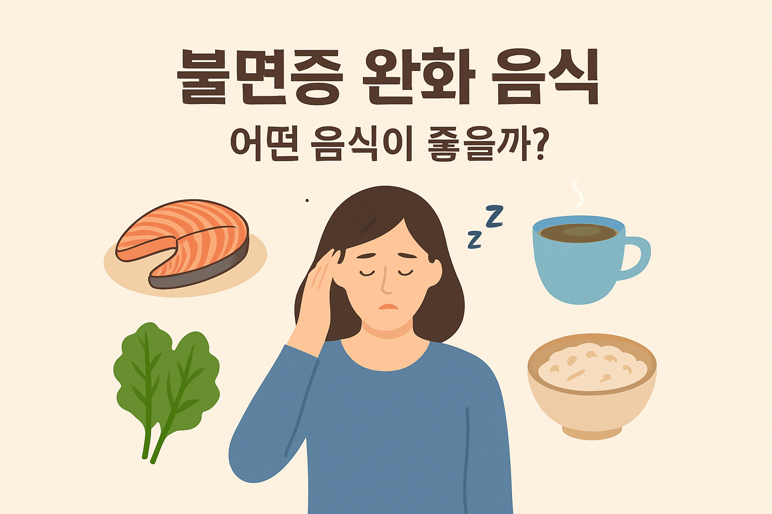 불면증 완화 음식