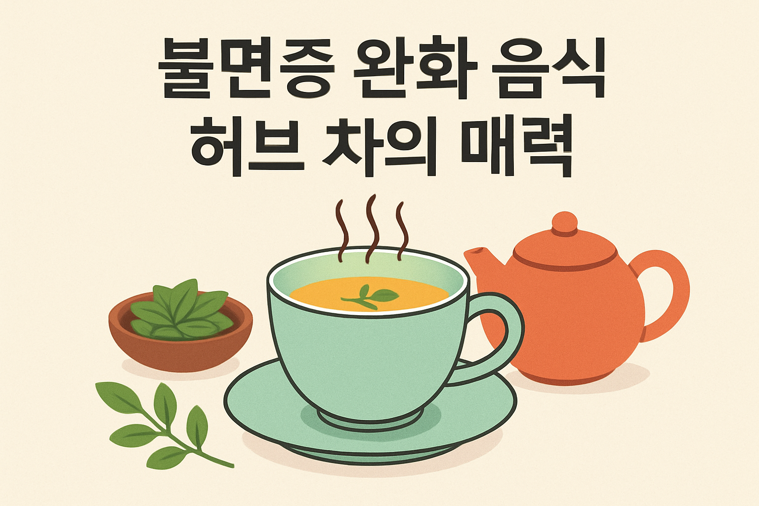 불면증 완화 음식