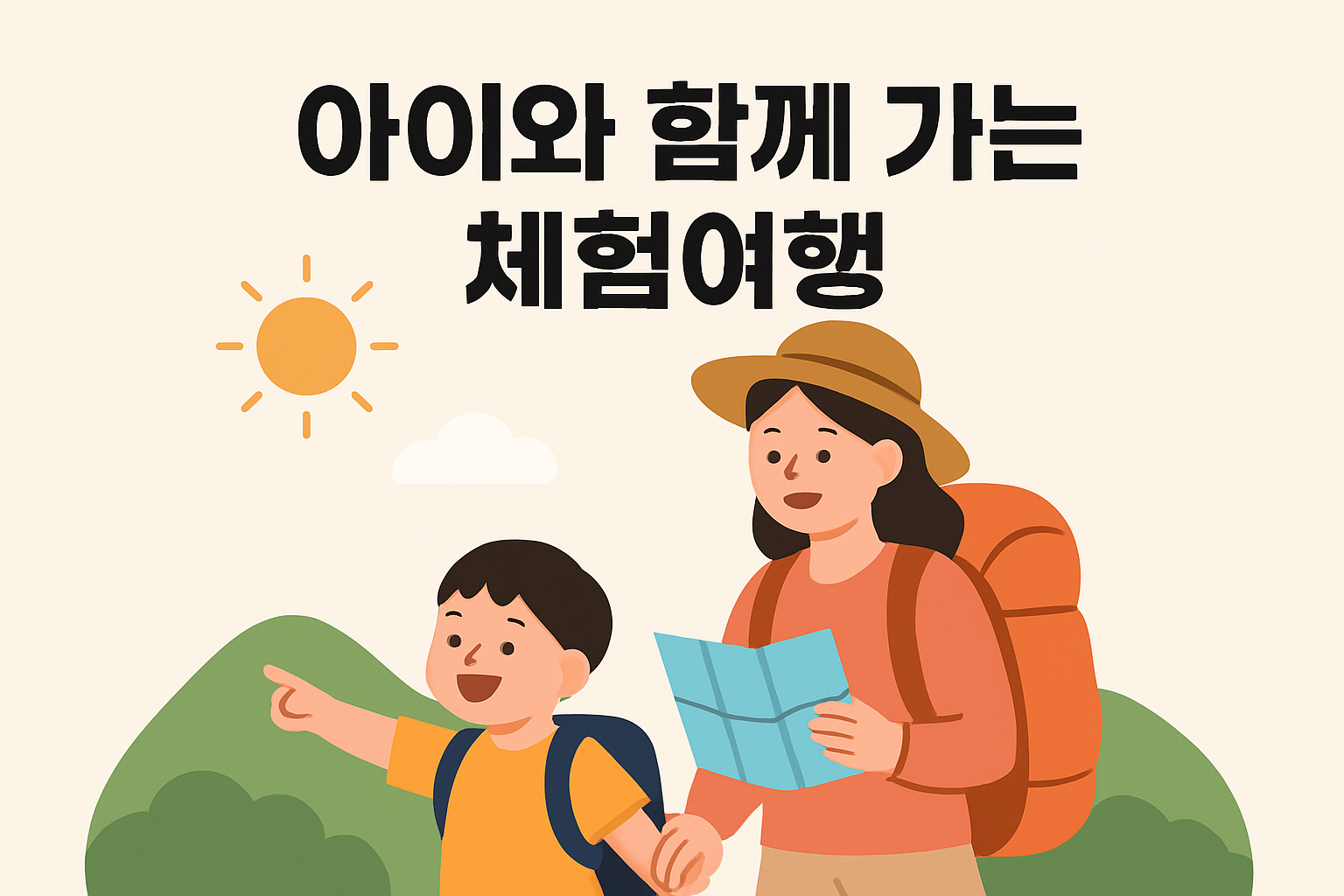 아이와 함께 가는 체험여행 이미지