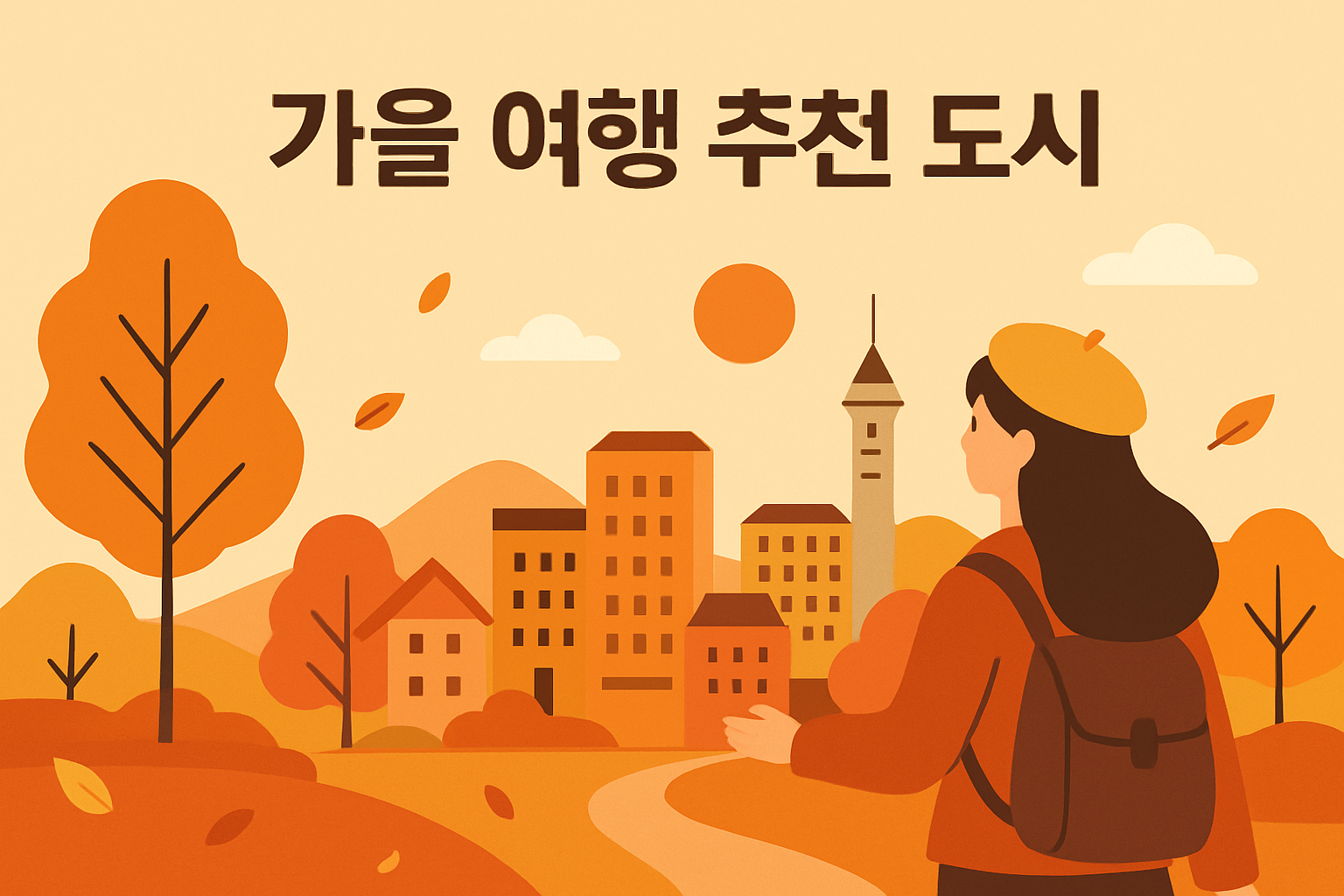 가을 여행 추천 도시