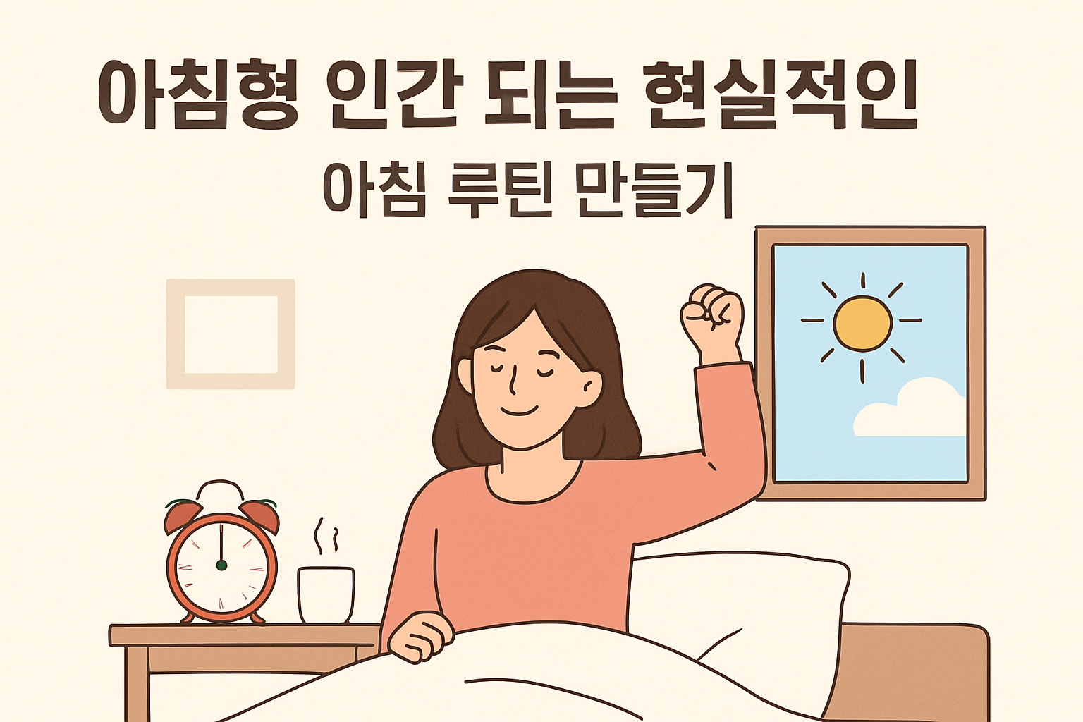 아침형 인간 되는 현실적인 방법
