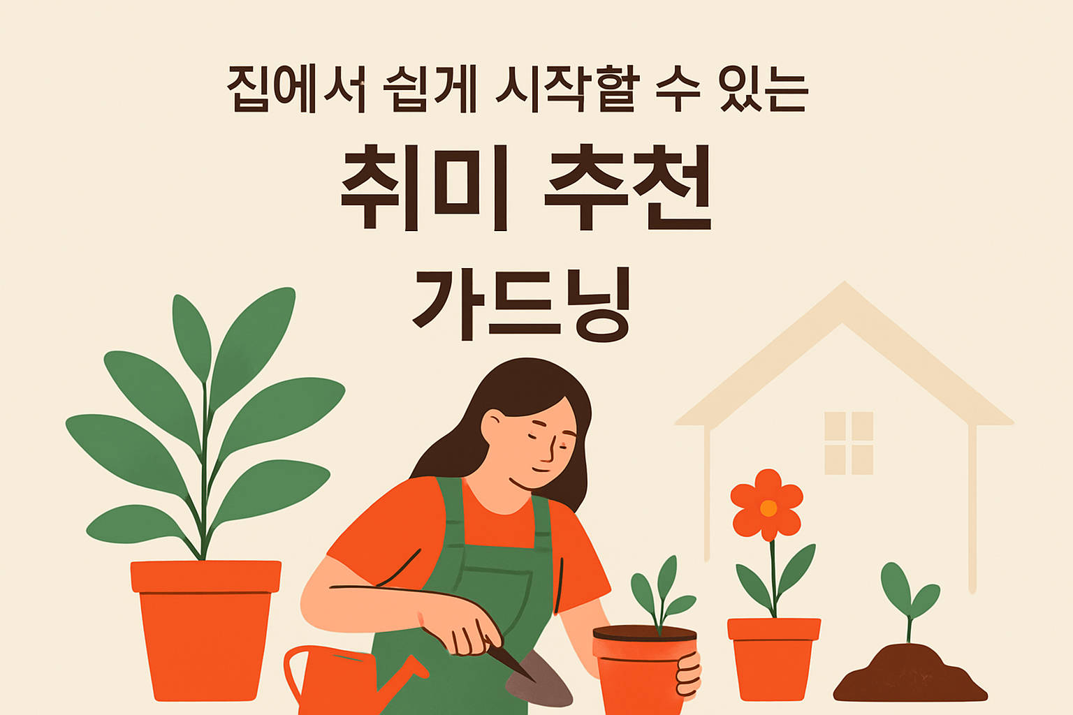 집에서 쉽게 시작할 수 있는 취미 추천