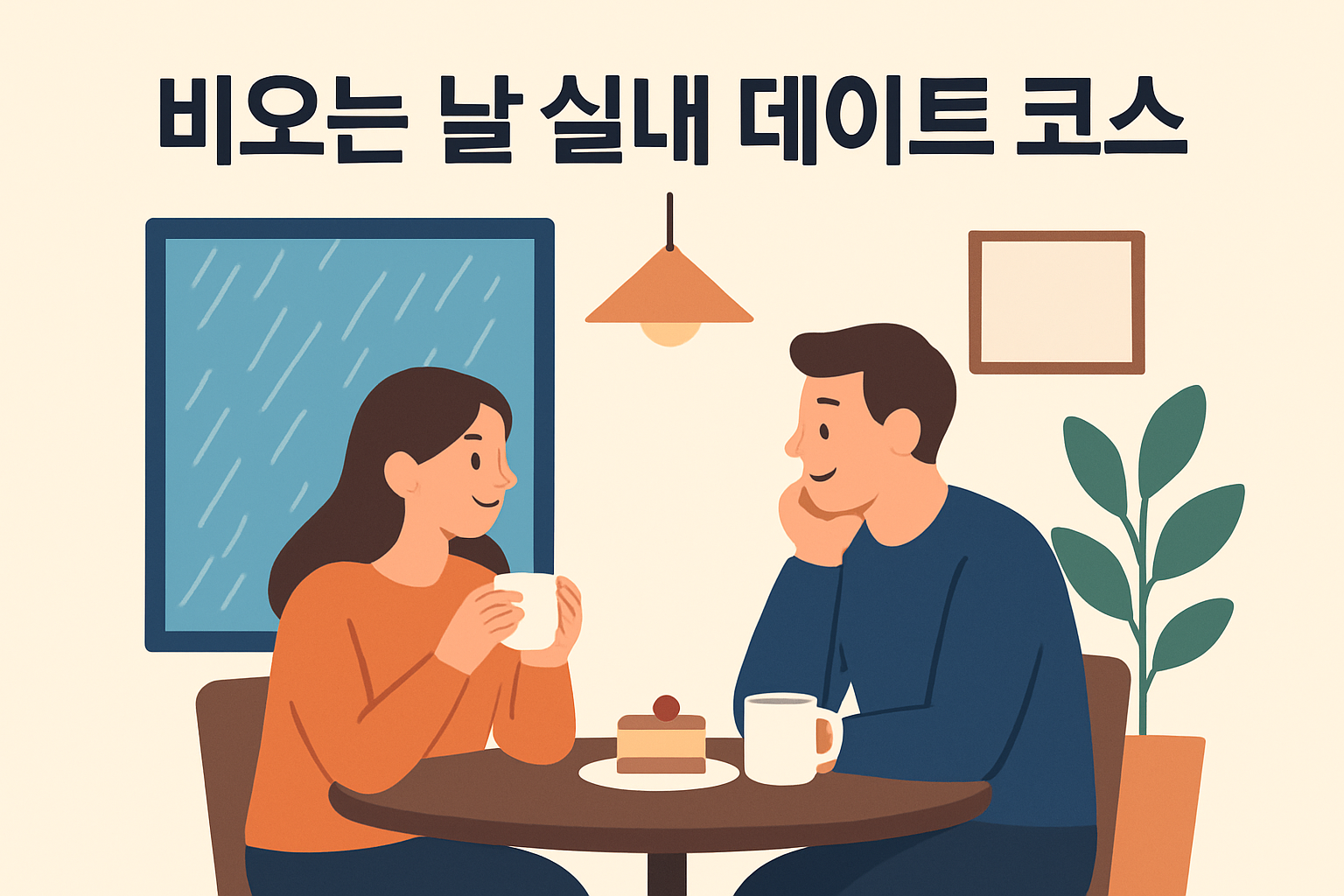 비오는날 실내 데이트 코스