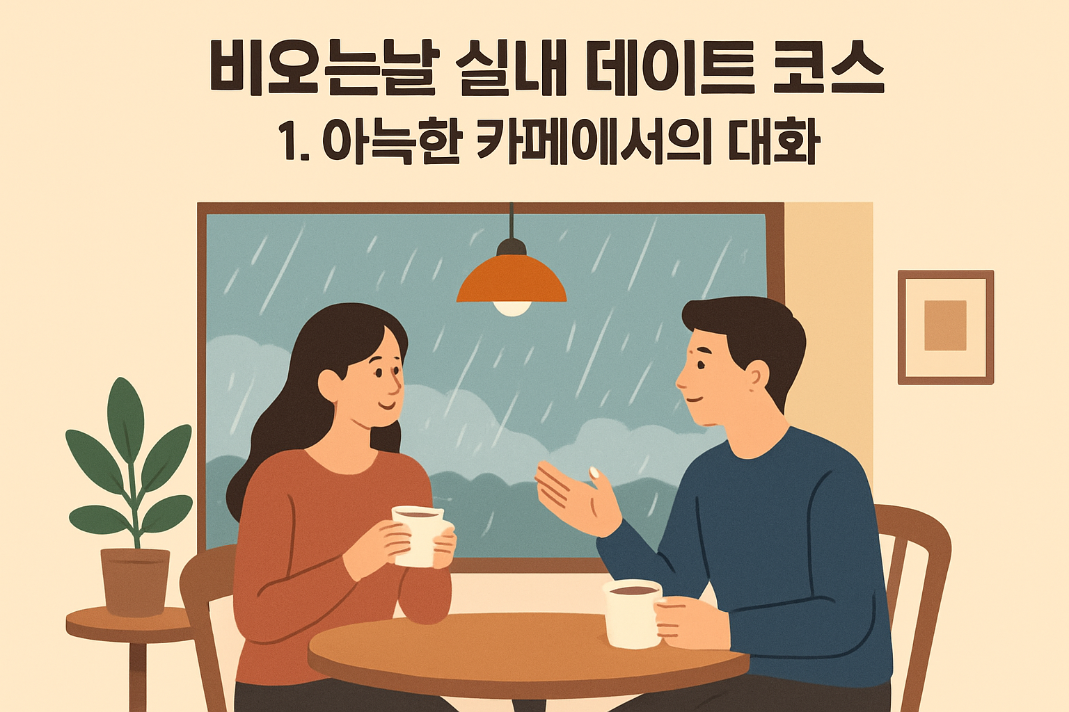 비오는날 실내 데이트 코스