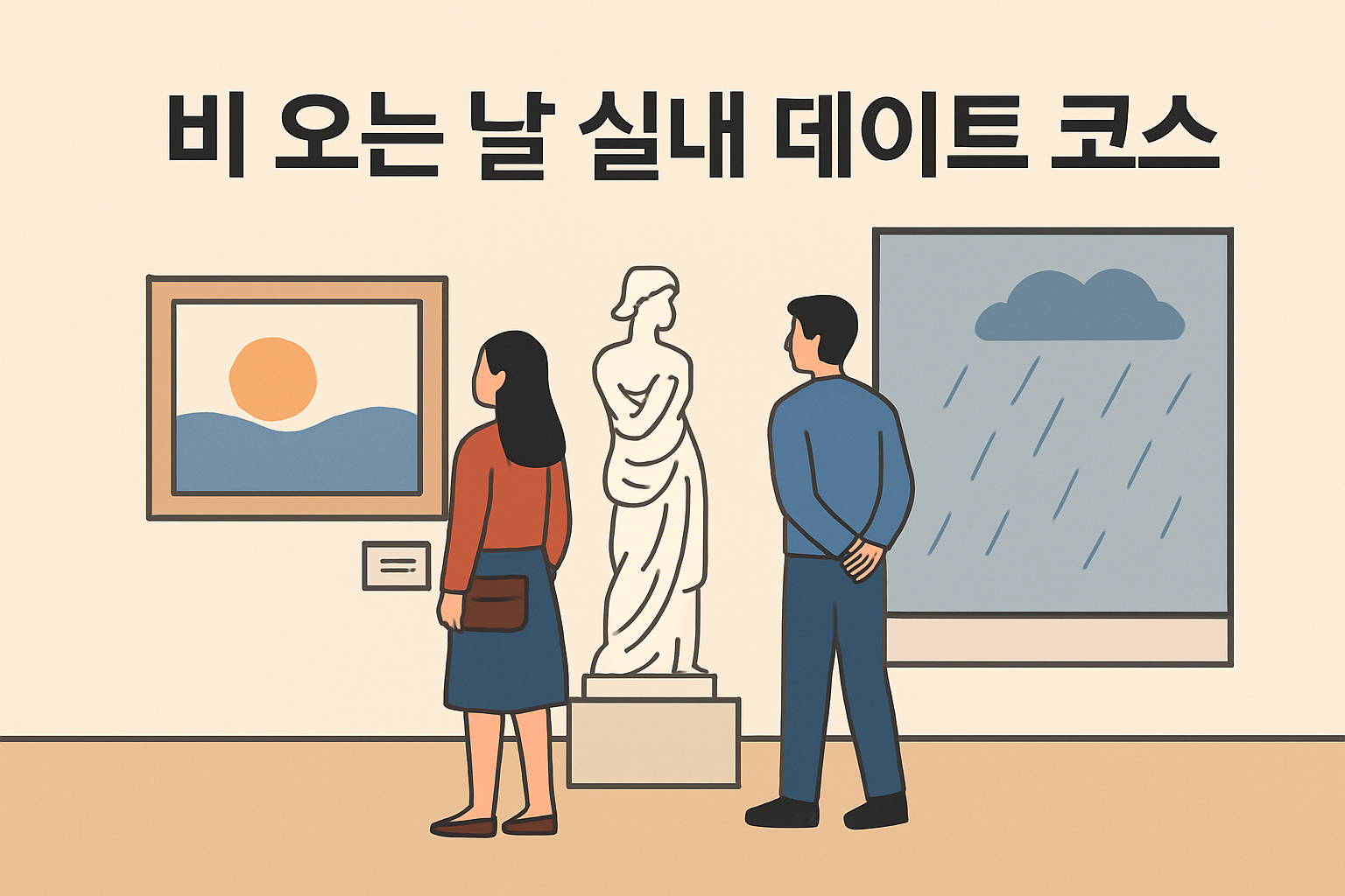 비오는날 실내 데이트 코스