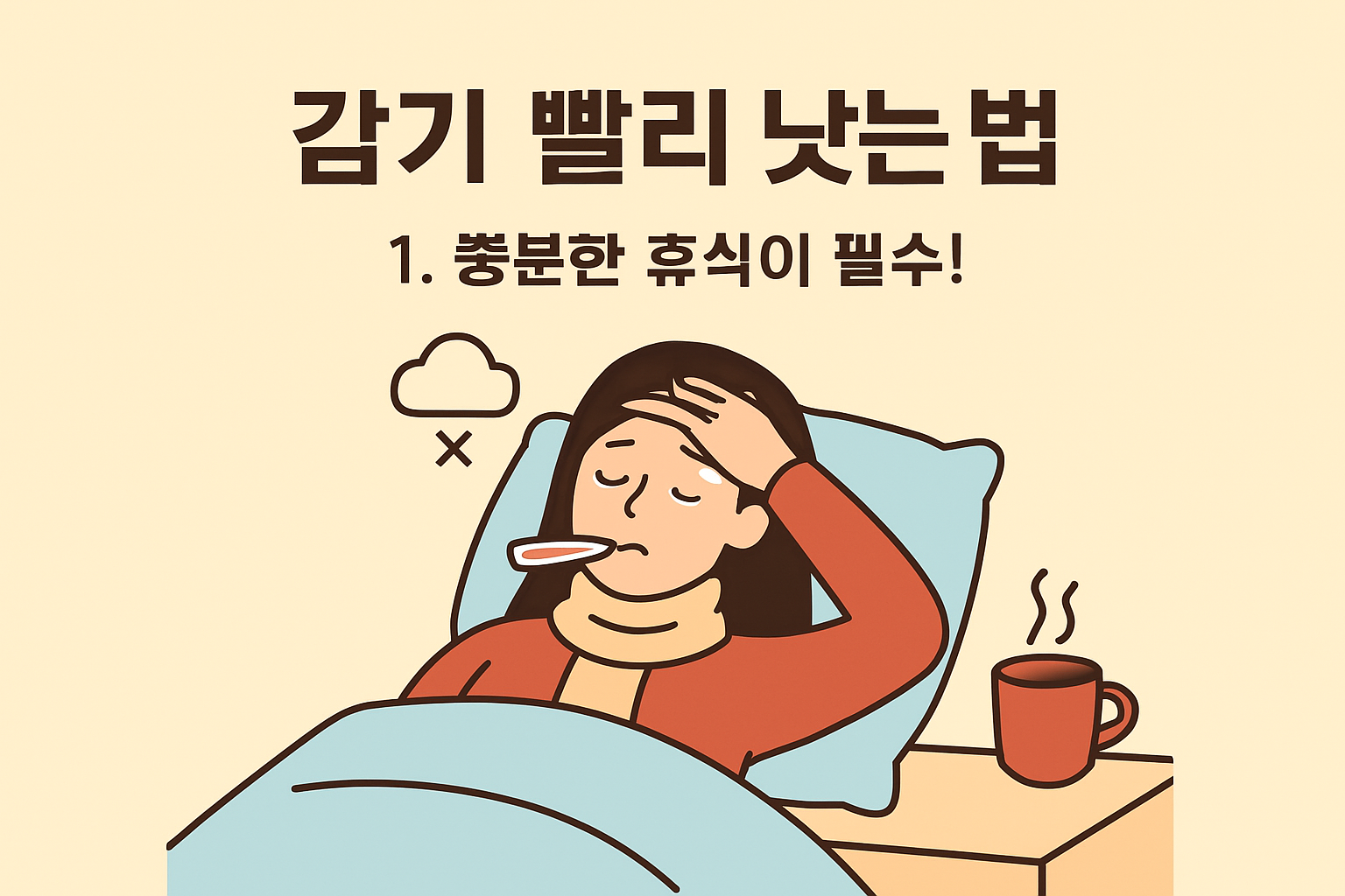 감기 빨리 낫는 법