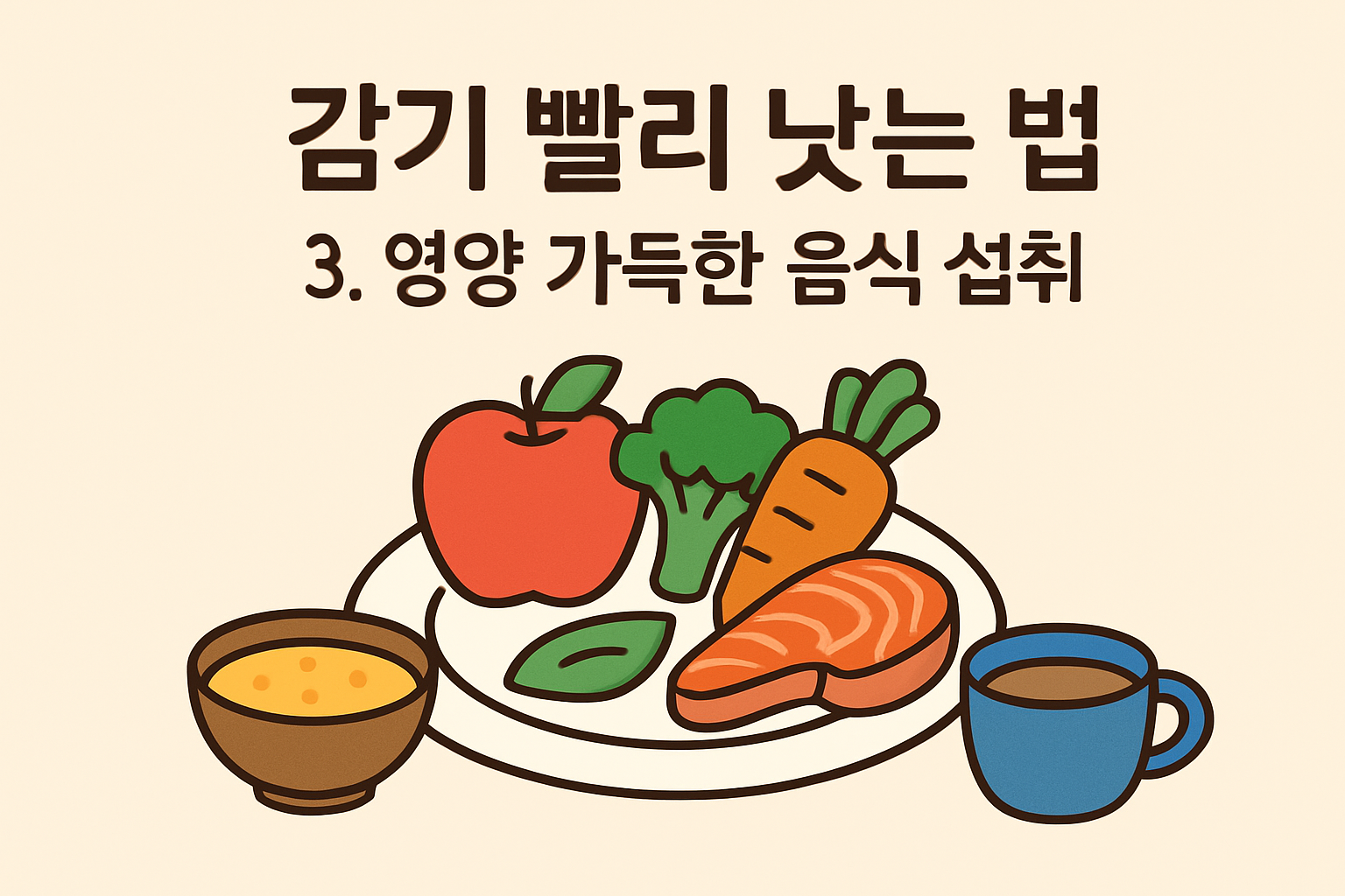 감기 빨리 낫는 법